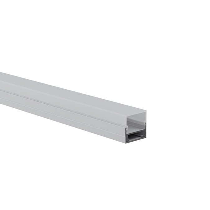 LED профіль накладний з розсіювачем PC KLOODI KLP2020_2, 2м