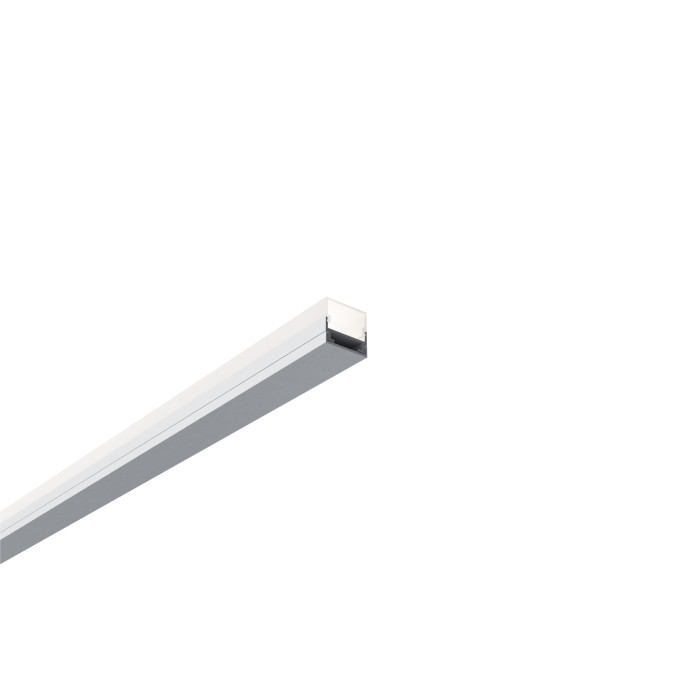 LED профіль накладний з розсіювачем PC KLOODI KLP2020_2, 2м