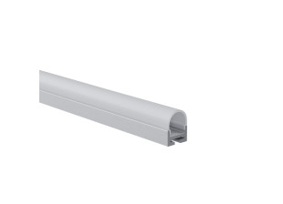 LED профіль накладний з розсіювачем PC KLOODI KLP2027R_2, 2м