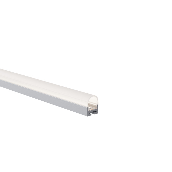 LED профіль накладний з розсіювачем PC KLOODI KLP2027R_2, 2м