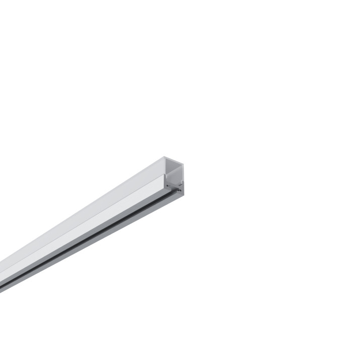 LED профіль накладний з розсіювачем PC KLOODI KLP2027SQ_2, 2м