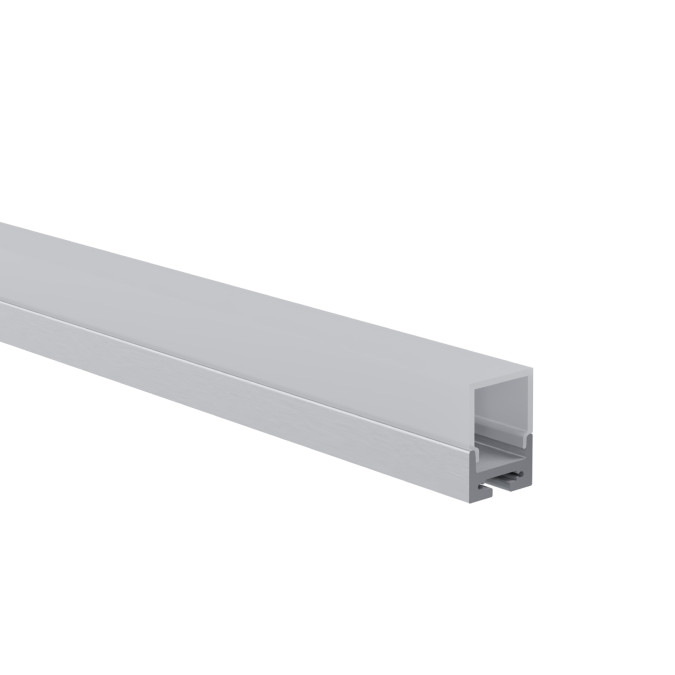 LED профіль накладний з розсіювачем PC KLOODI KLP2027SQ_2, 2м