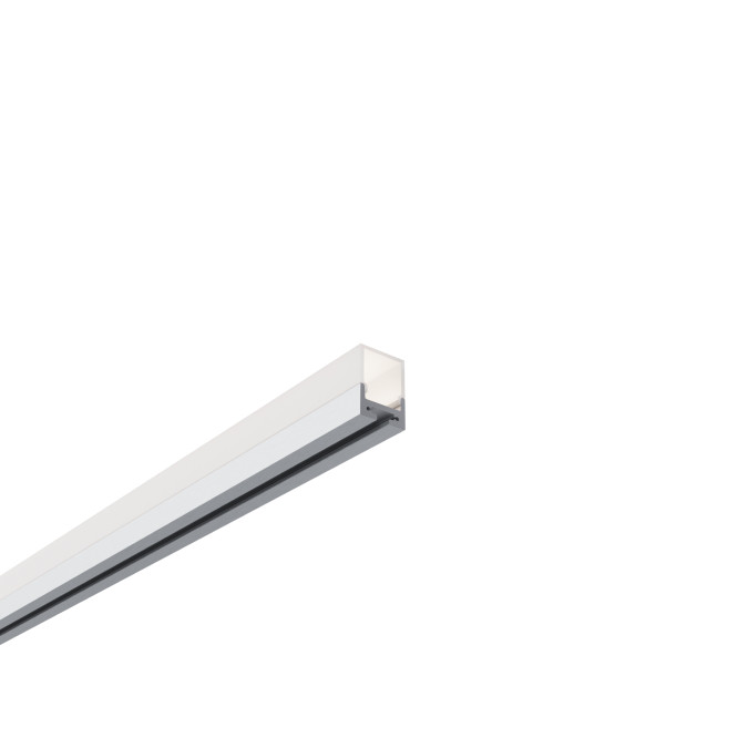 LED профіль накладний з розсіювачем PC KLOODI KLP2027SQ_2, 2м