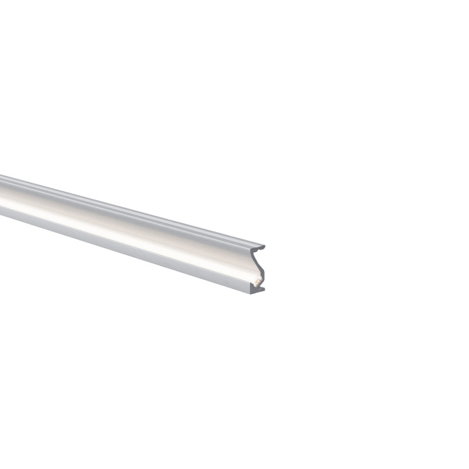 LED профіль меблевий з розсіювачем PC KLOODI KLP2109_2, 2м