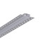 LED профіль врізний під шпаклівку з розсіювачем PC KLOODI KLP2110TR 3, 3м