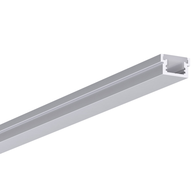 LED профіль алюмінієвий підлоговий з розсіювачем PC KLOODI KLP2213_2, 2м