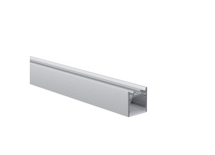 LED профіль накладний з розсіювачем PC KLOODI KLP2525_2, 2м