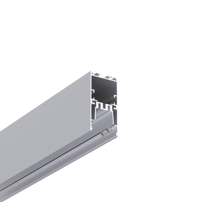 LED профіль підвісний KLOODI KLP3570 3 з розсіювачем PC матовий опал, 3м 