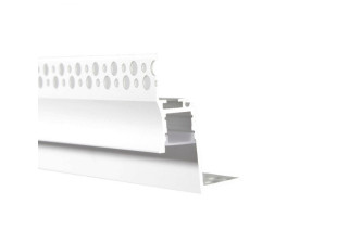 LED профіль врізний з розсіювачем PC KLOODI KLP4062T_ 3, ефект "тіньового шва", 3м 
