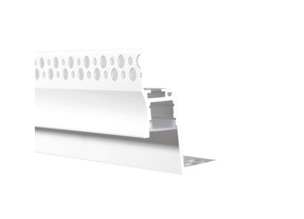 LED профіль врізний з розсіювачем PC KLOODI KLP4062T_ 3, ефект "тіньового шва", 3м 