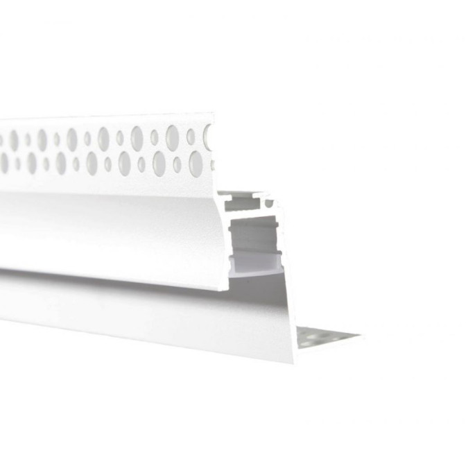 LED профіль врізний з розсіювачем PC KLOODI KLP4062T_ 3, ефект "тіньового шва", 3м 
