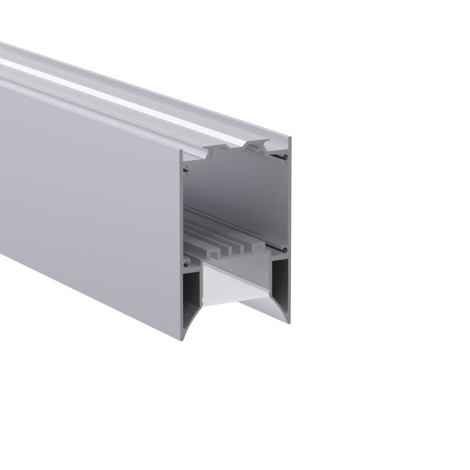LED профіль KLOODI KLP5075MC_3 з відсіком для блоку та розсіювачем PC, 3м