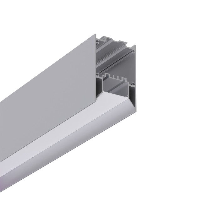 LED профіль KLOODI KLP5075MC_3 з відсіком для блоку та розсіювачем PC, 3м