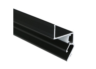 LED профіль для натяжної стелі KLOODI KLP NAT2951_3 BK, 3м