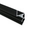 LED профіль для натяжної стелі KLOODI KLP NAT2951_3 BK, 3м