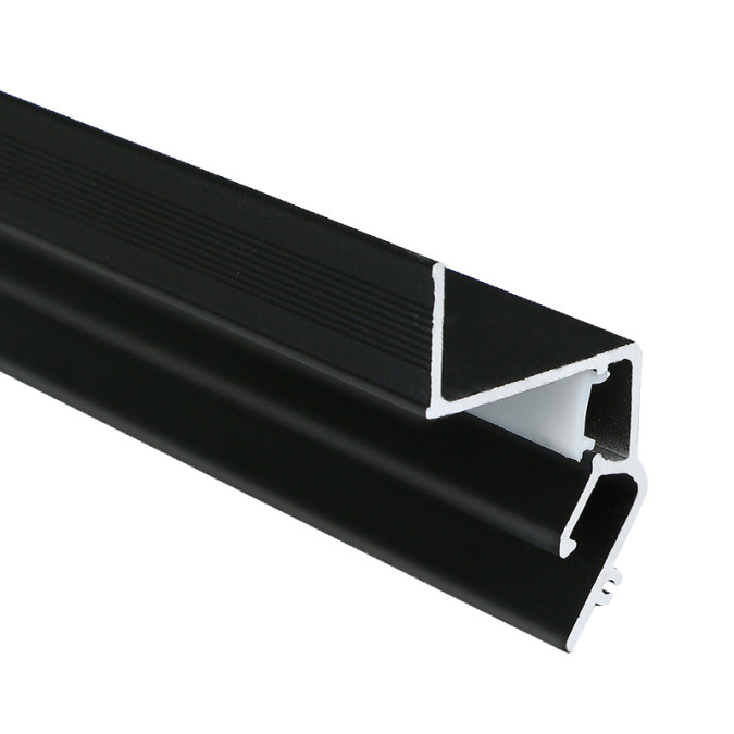 LED профіль для натяжної стелі KLOODI KLP NAT2951_3 BK, 3м
