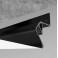 LED профіль для натяжної стелі KLOODI KLP NAT3042 3 BK, 3м