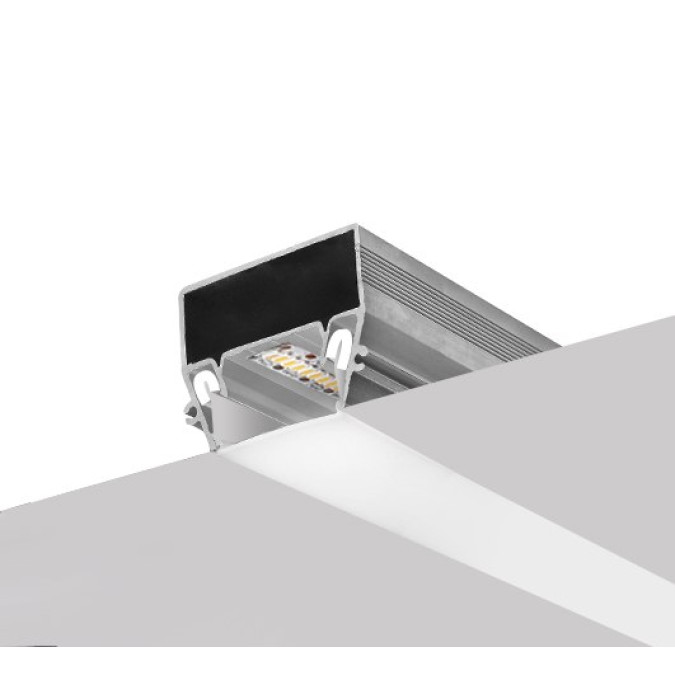 LED профіль для натяжної стелі KLOODI KLP NAT4736_3 ALU, 3м