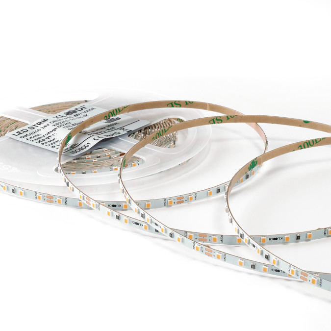 LED стрічка KLOODI KD2216-120-5W-3К-24V 5W 120LED 3000K 450LM IP20 24V 