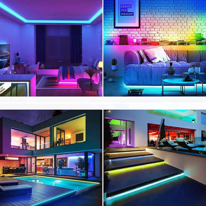 LED стрічка KLOODI KD2835-120-16W-RGB-24V 16W 120LED RGB IP20 24V