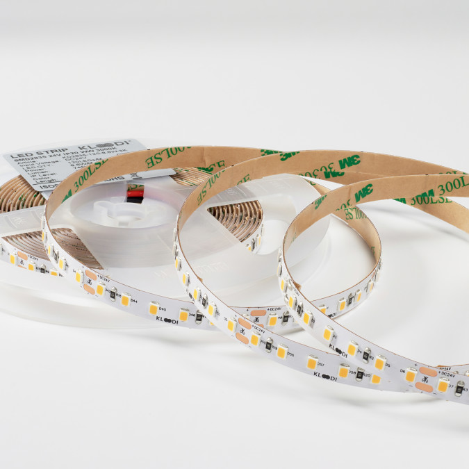 LED стрічка KLOODI KD2835-120-8.6W-2.7К-24V 8.6W 120LED 2700K 745LM IP20 24V