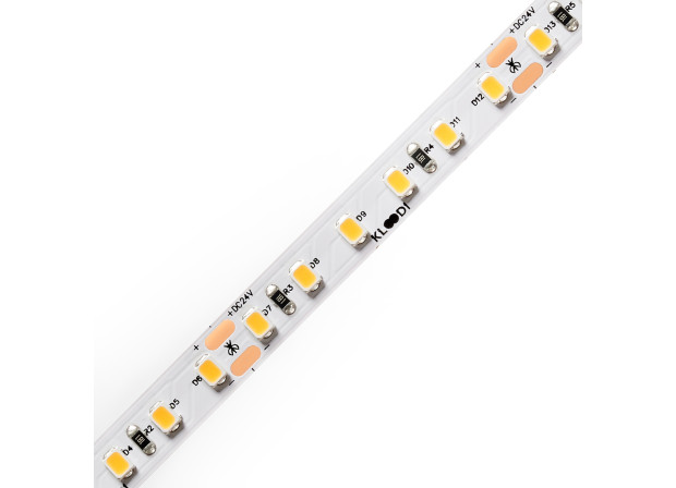 LED стрічка KLOODI KD2835-120-8.6W-2.7К-24V 8.6W 120LED 2700K 745LM IP20 24V