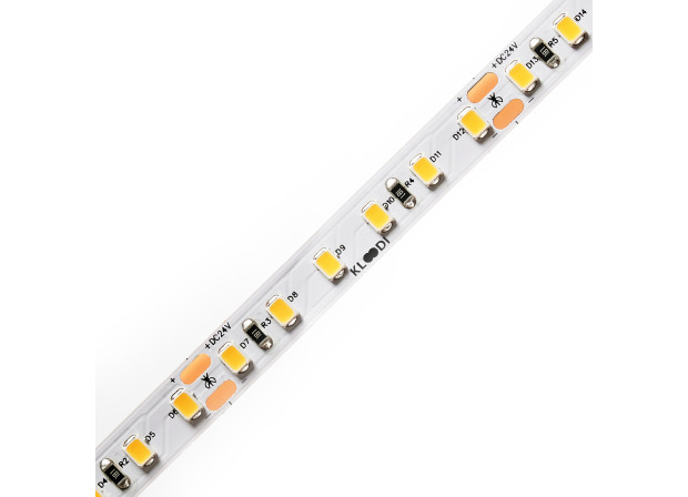 LED стрічка KLOODI KD2835-120-8.6W-4К-24V 8.6W 120LED 4000K 810LM IP20 24V