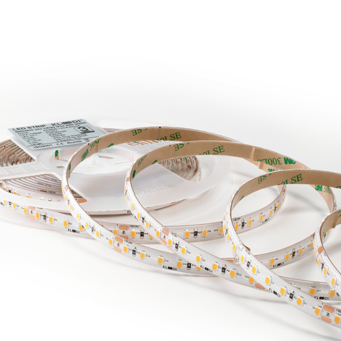 LED стрічка KLOODI KD2835-120-8.6W-3К-24V IP54 8.6W 120LED 3000K 745LM IP54 24V