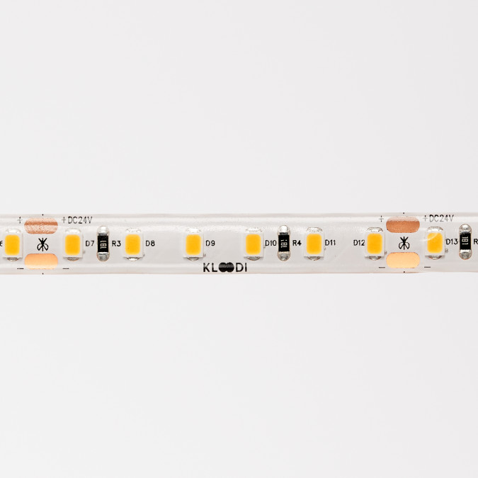 LED стрічка KLOODI KD2835-120-8.6W-3К-24V IP54 8.6W 120LED 3000K 745LM IP54 24V