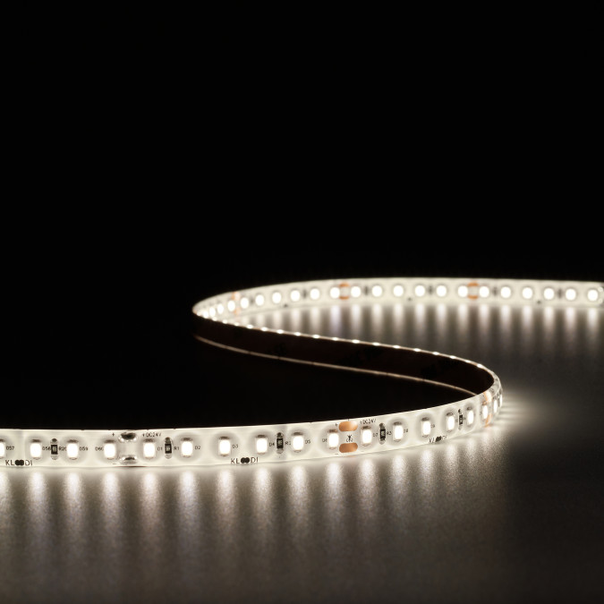 LED стрічка KLOODI KD2835-120-8.6W-4К-24V IP54 8.6W 120LED 4000K 810LM IP54 24V