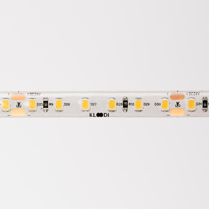 LED стрічка KLOODI KD2835-120-8.6W-4К-24V IP54 8.6W 120LED 4000K 810LM IP54 24V