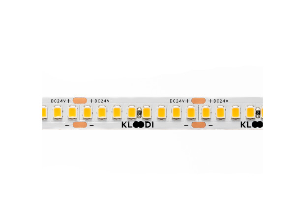 LED стрічка KLOODI KD2835-224-15W-3К-24V HE 15W 224LED 3000K 2100LM IP20 24V