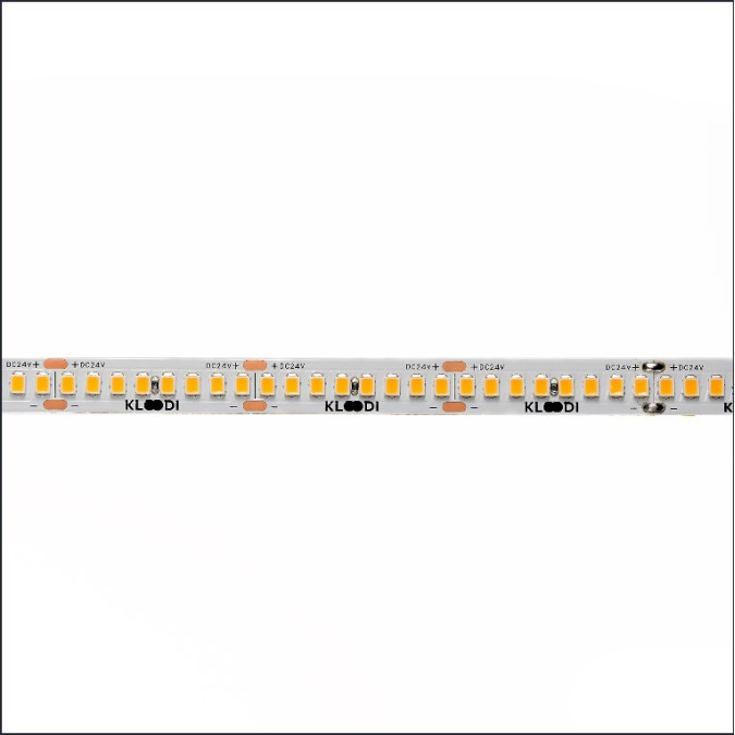LED стрічка KLOODI KD2835-224-15W-4К-24V HE 15W 224LED 4000K 2200LM IP20 24V