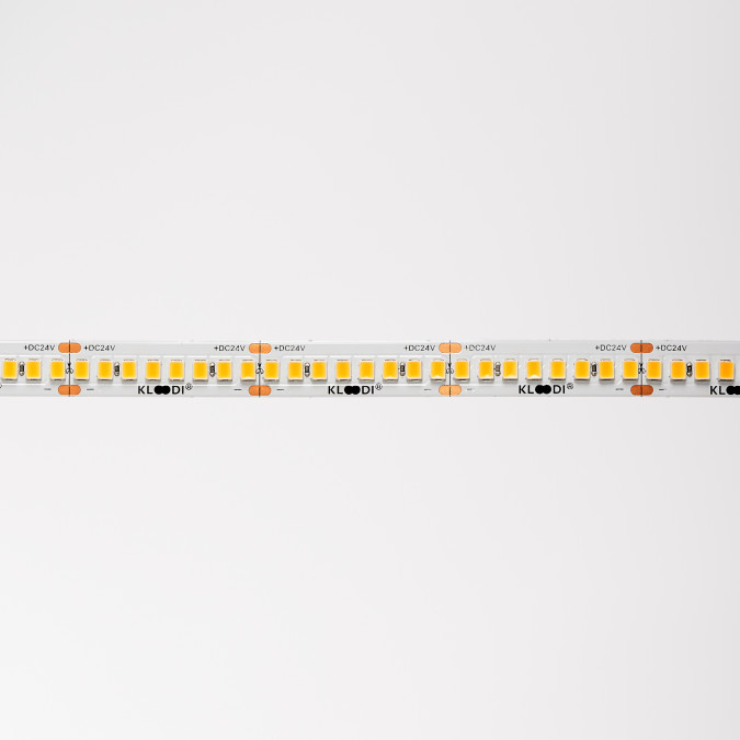 LED стрічка KLOODI KD2835-240-21.6W-3К-24V HE 21.6W 240LED 3000K 2800LM IP20 24V