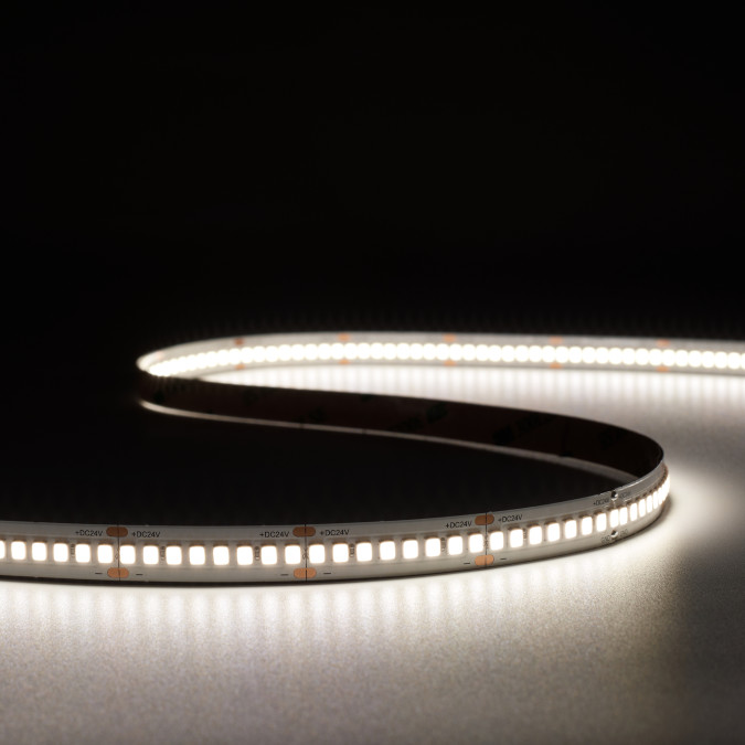 LED стрічка KLOODI KD2835-240-21.6W-4К-24V HE 21.6W 240LED 4000K 3000LM IP20 24V