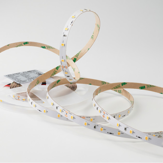 LED стрічка KLOODI KD2835-60-4.8W-4К-24V 4.8W 60LED 4000K 405LM IP20 24V 