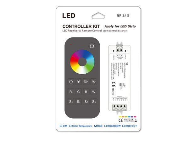 Комплект LED-контролер з пультом Skydance Set RT4+V3 4A*3CH RGB