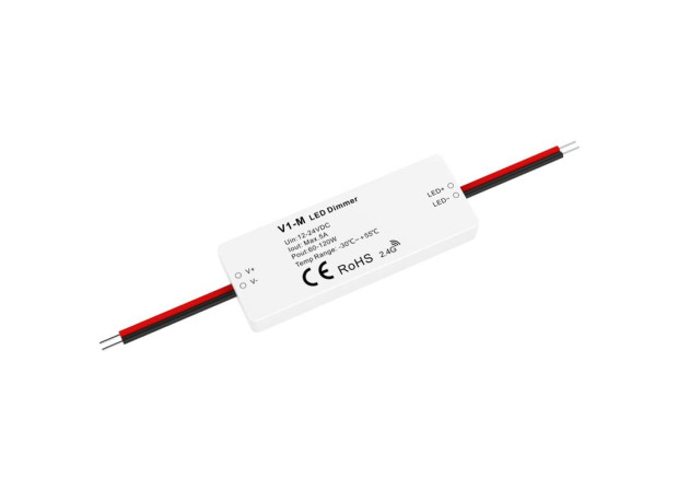 Дистанційний LED-контролер Skydance V1-M 1CH*5A 12-24VDC