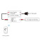 Дистанційний LED-контролер Skydance V1-M 1CH*5A 12-24VDC