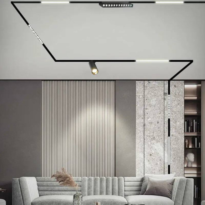 Світильник магнітний трековий KLOODI KDMG-SLIM-LINE416 PC 10W 3K BK