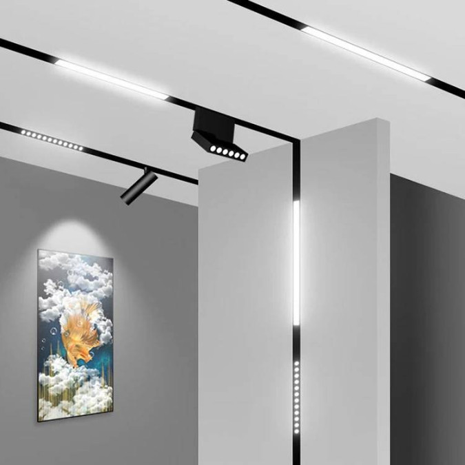 Світильник магнітний трековий KLOODI KDMG-SLIM-LINE416 PC 10W 3K BK