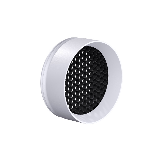 Фільтр антибліковий Honeycomb (коліматор) KLOODI KD-FOCUS 10W HC- FILTER WH для прожектора FOCUS 10W, білий