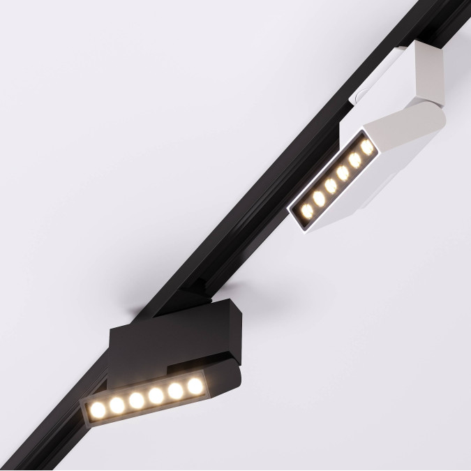 Світильник трековий однофазний KLOODI KD-STL0612 3K BK
