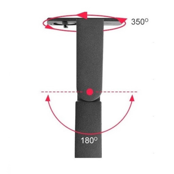 Світильник трековий однофазний KLOODI KD-STL0612 3K BK