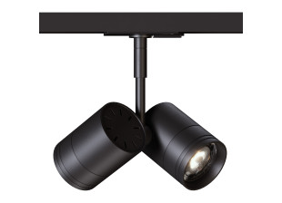 Світильник трековий однофазний KLOODI KD-5050/02-2L-BK Track