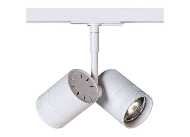Світильник трековий однофазний KLOODI KD-5050/02-2L-WH Track