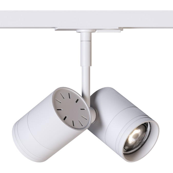 Світильник трековий однофазний KLOODI KD-5050/02-2L-WH Track