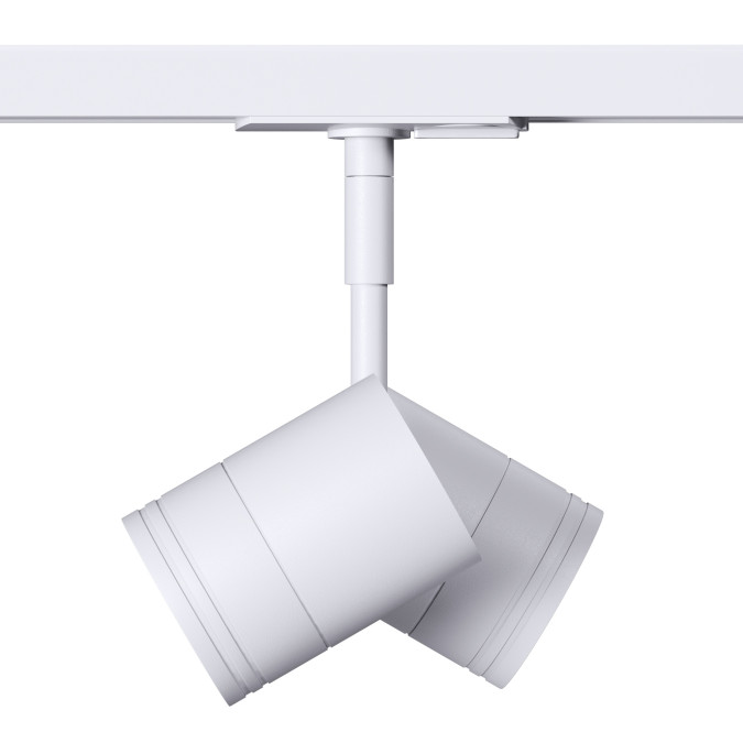 Світильник трековий однофазний KLOODI KD-5050/02-2L-WH Track