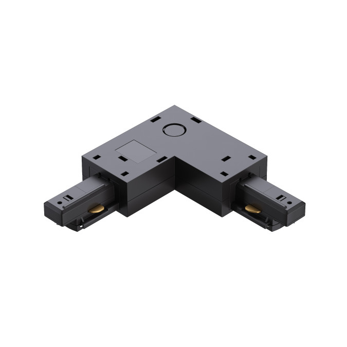 З`єднання кутове 90° праве KLOODI KDTR-263 R BK, чорне