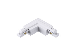З`єднання кутове 90° ліве KLOODI KDTR-263 L WH, біле